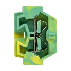 Миниклемма STB-4 32A (200 шт) желто-зеленая EKF - Фото 2