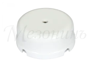 Коробка распределительная фарфоровая D80мм, высота 33мм, IP20, цвет -белый, ТМ "МЕЗОНИНЪ" GE70235-01 GE70235-01