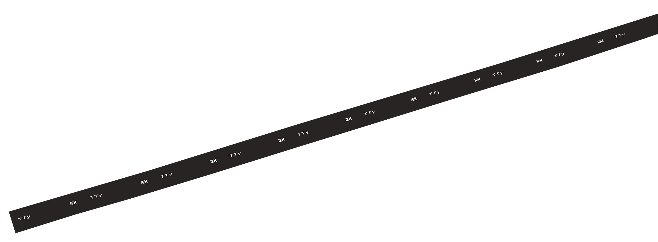Трубка термоусадочная ТТУ нг-LS 20/10 черная (1м) IEK