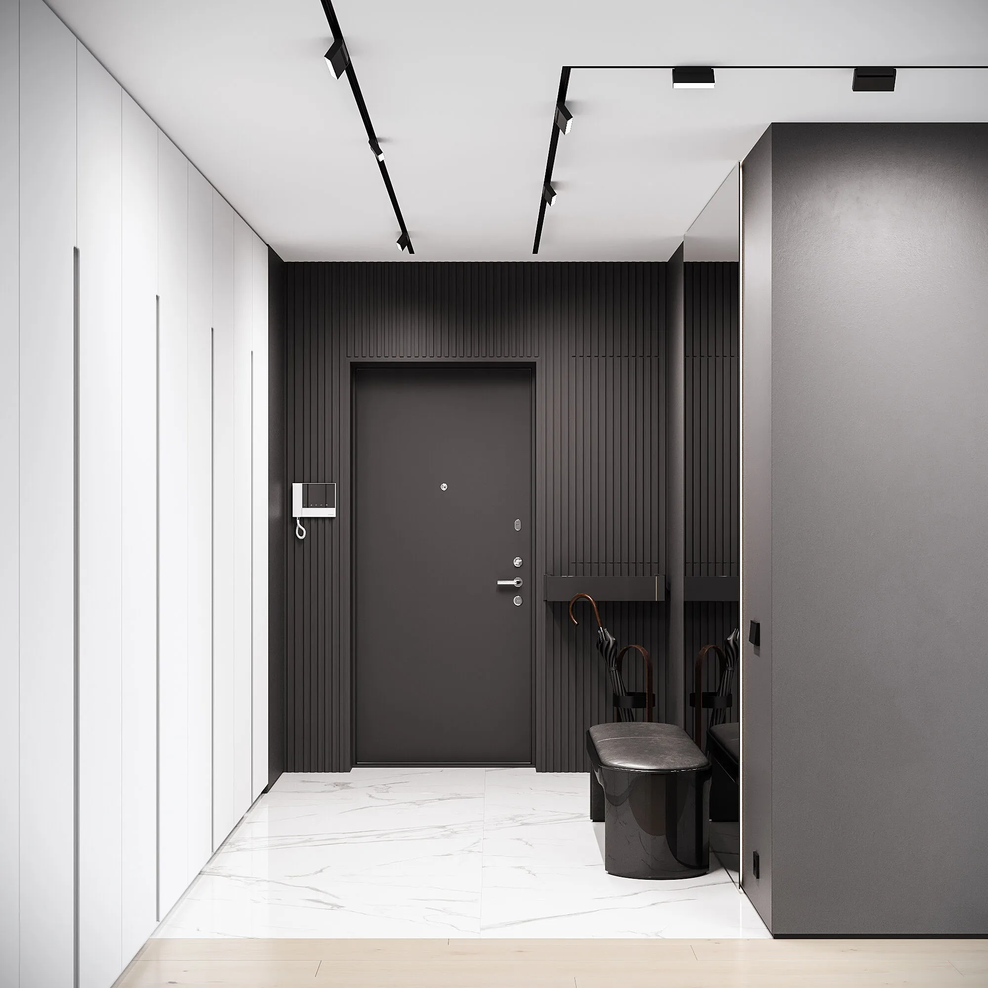 Slim Magnetic Умный трековый светильник 6W 2700-6500K Dim Kos (чёрный) 85081/01 Elektrostandard - Фото 3