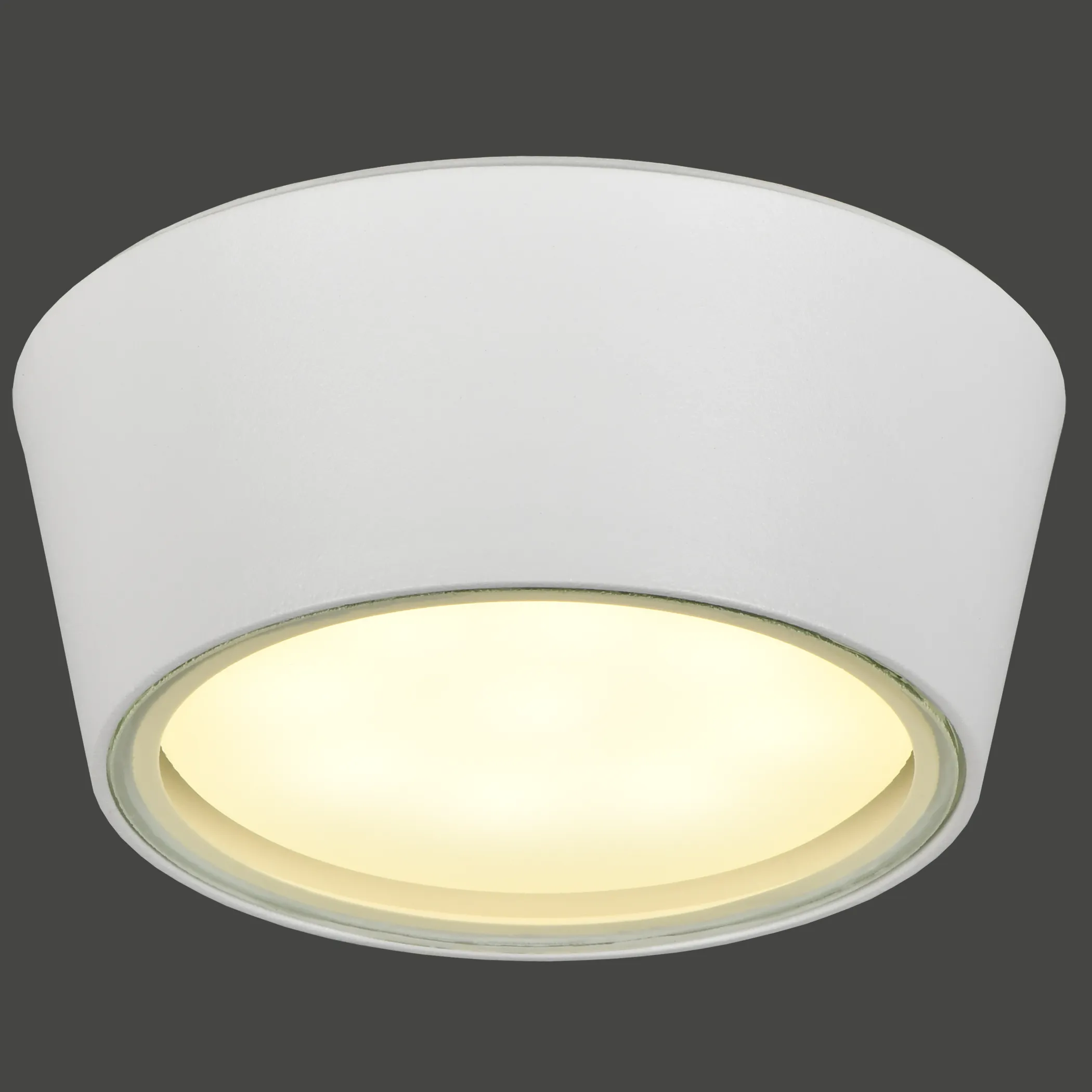 LIGHTING Светильник уличный 5104 потолочный под лампу GX53 IP65 белый IEK - Фото 3