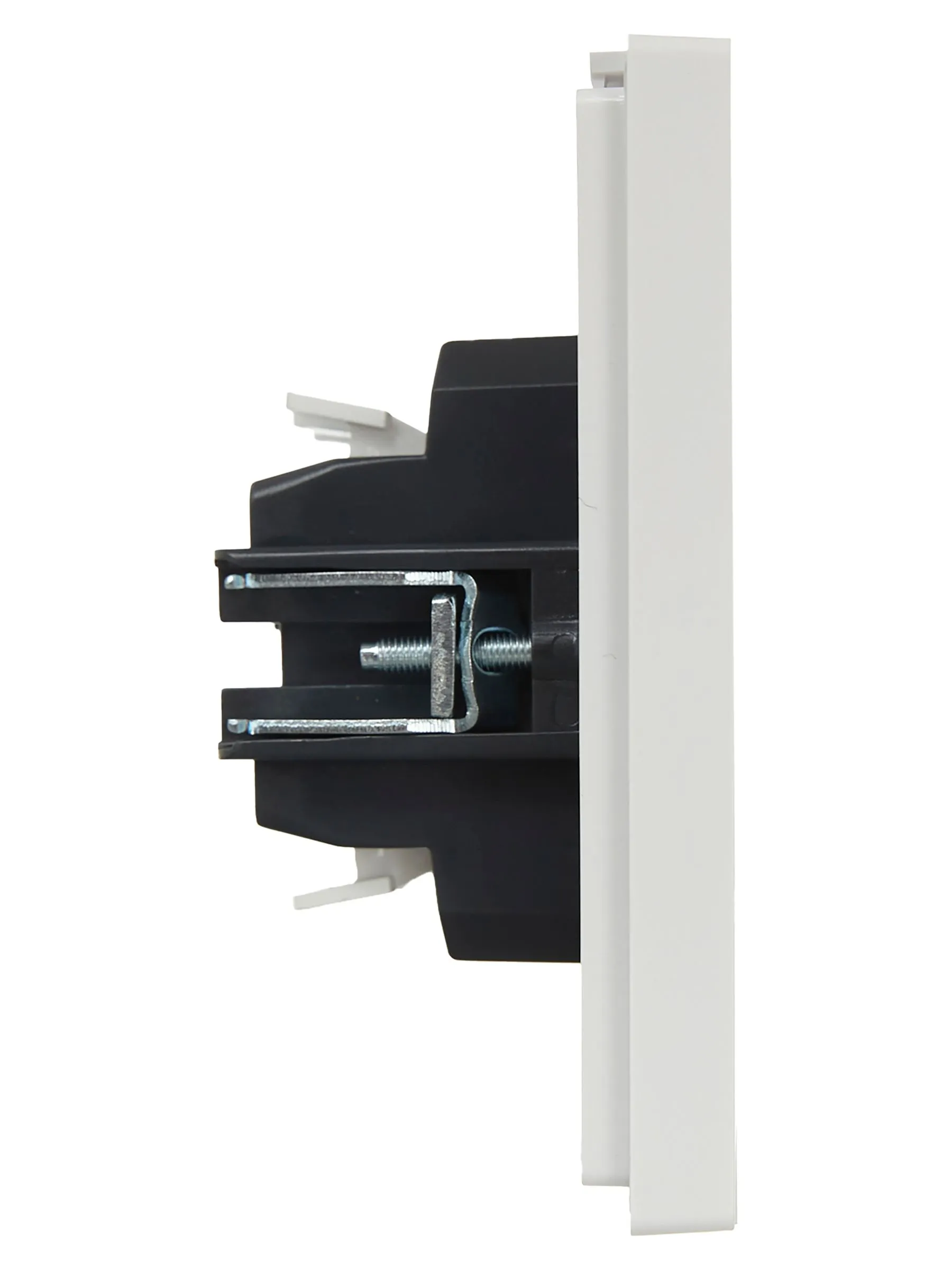 FORTE&PIANO Выключатель 2-клавишный проходной с индикацией 10А FP208 белый IEK - Фото 3