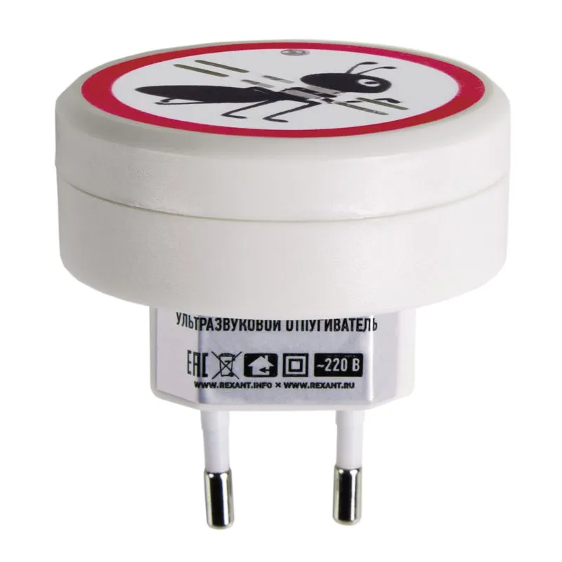 Ультразвуковой отпугиватель муравьев S 30м², 220В REXANT - Фото 3