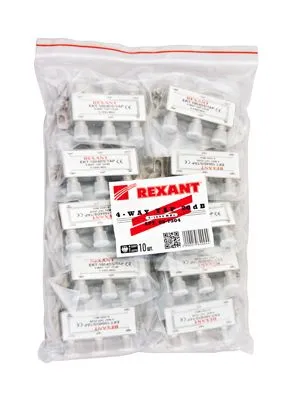 ОТВЕТВИТЕЛЬ  4 отвода 20 дБ   REXANT - Фото 2