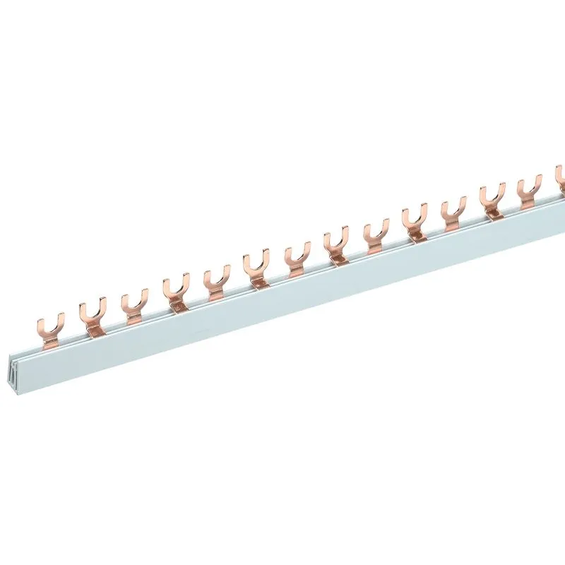 Шина соединительная типа FORK вилка 2Р 63А 1м REXANT 11-2233