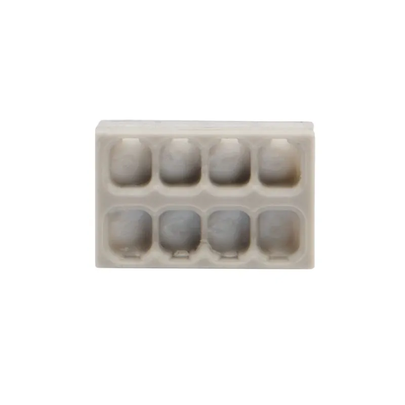 Экспресс-клемма с пастой REXANT СМК 2273-248, 8-проводная 0.5-2.5 мм², прозрачная, блистер (6 шт./уп.) - Фото 3