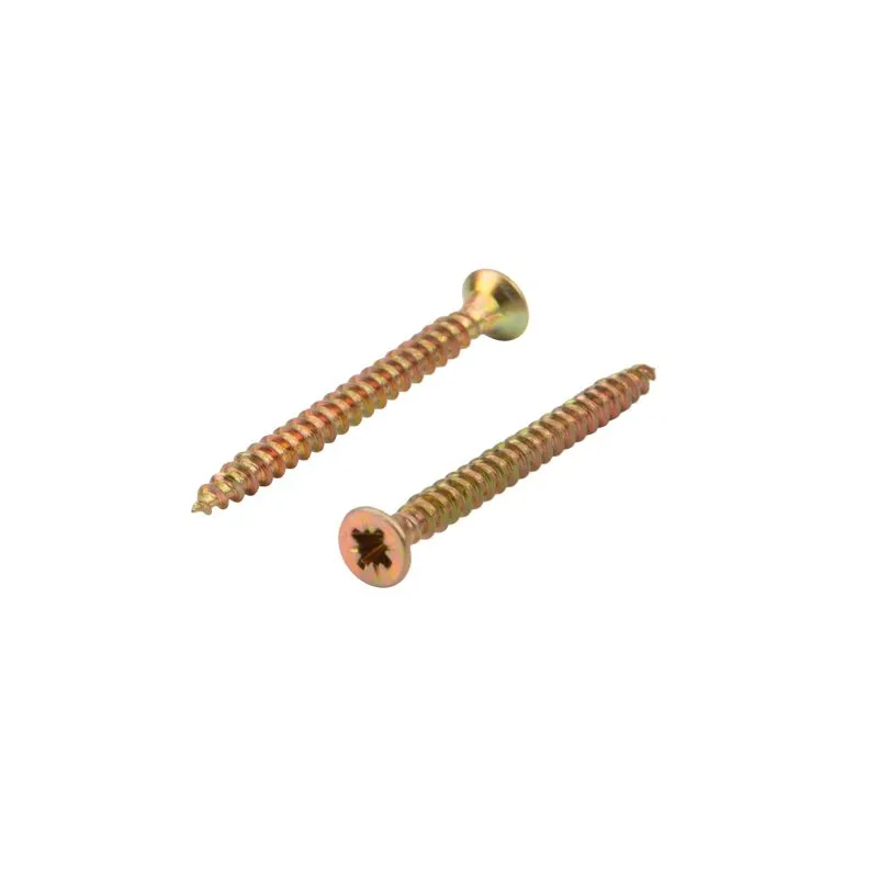 Саморез универсальный 3,0х35 мм, желтый цинк, пакет (800 шт/уп) KRANZ - Фото 4