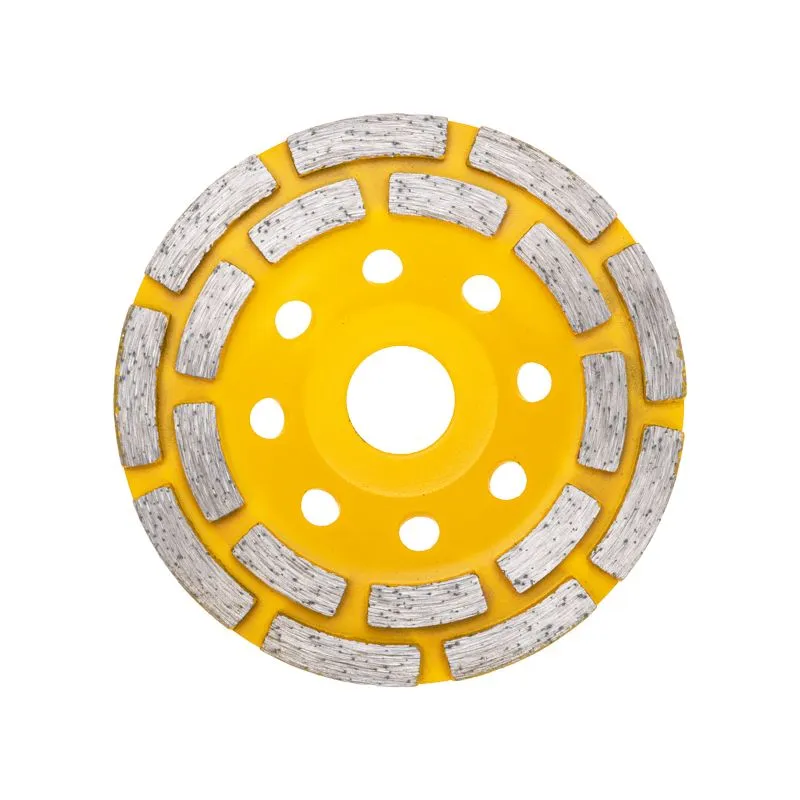 Чашка алмазная шлифовальная, двухрядная, 115х22,2мм KRANZ - Фото 2