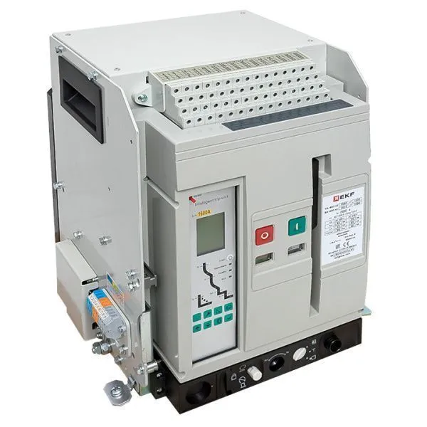 ВА-450 1600/1600А 3P 65кА выкат., корзина гориз., ETU(220В AC) LCD ModBus-RTU, мп/нр/вкл.к.(220В AC), ав/доп. 1CO/2NO+4CO - Фото 5