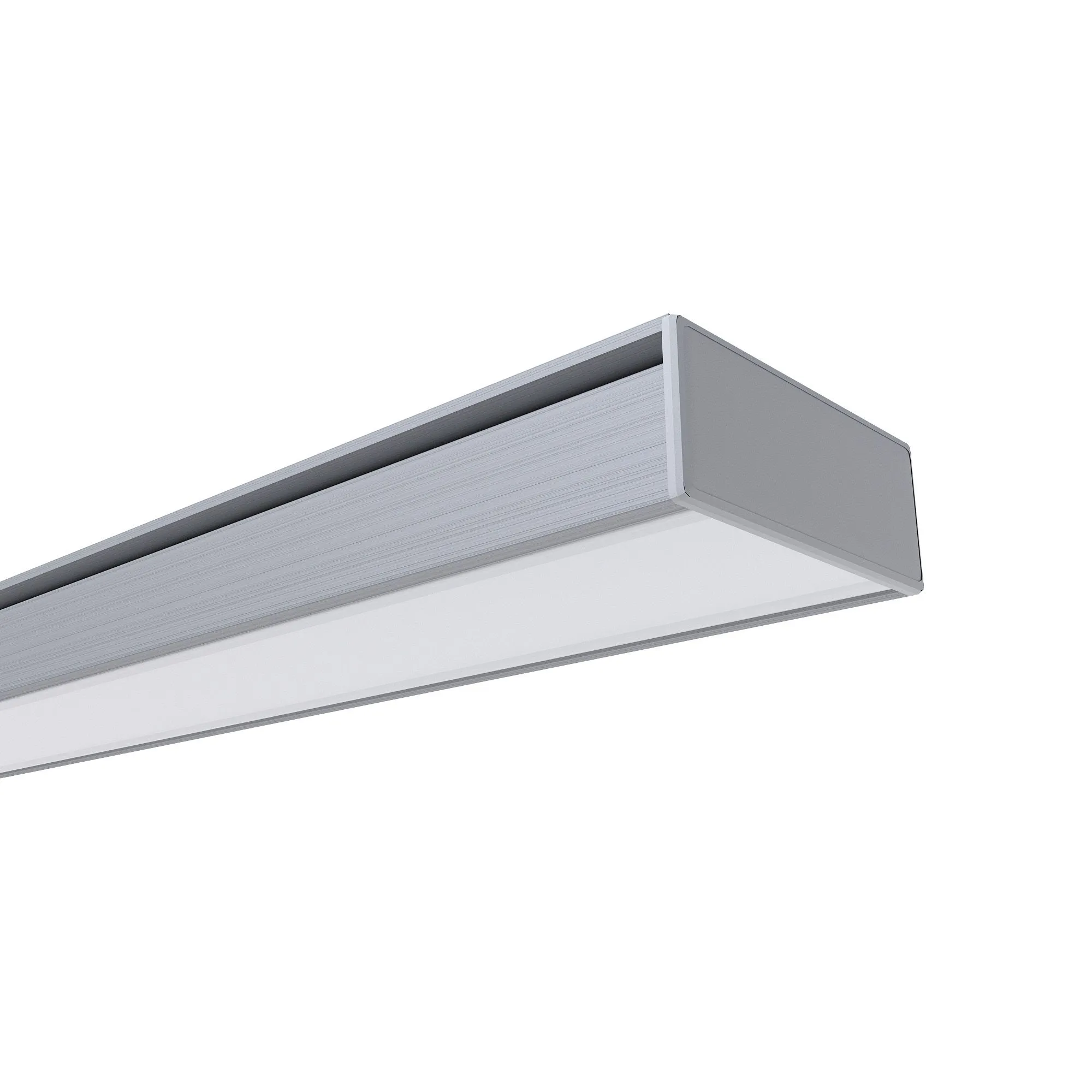 Профиль алюминиевый  П-образный , накладной, серебро, 15,2х6мм, 2м, шир. ленты до 10мм - Фото 4