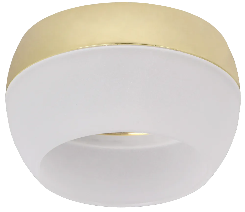 LIGHTING Светильник 4010 накладной потолочный под лампу GX53 золото IEK