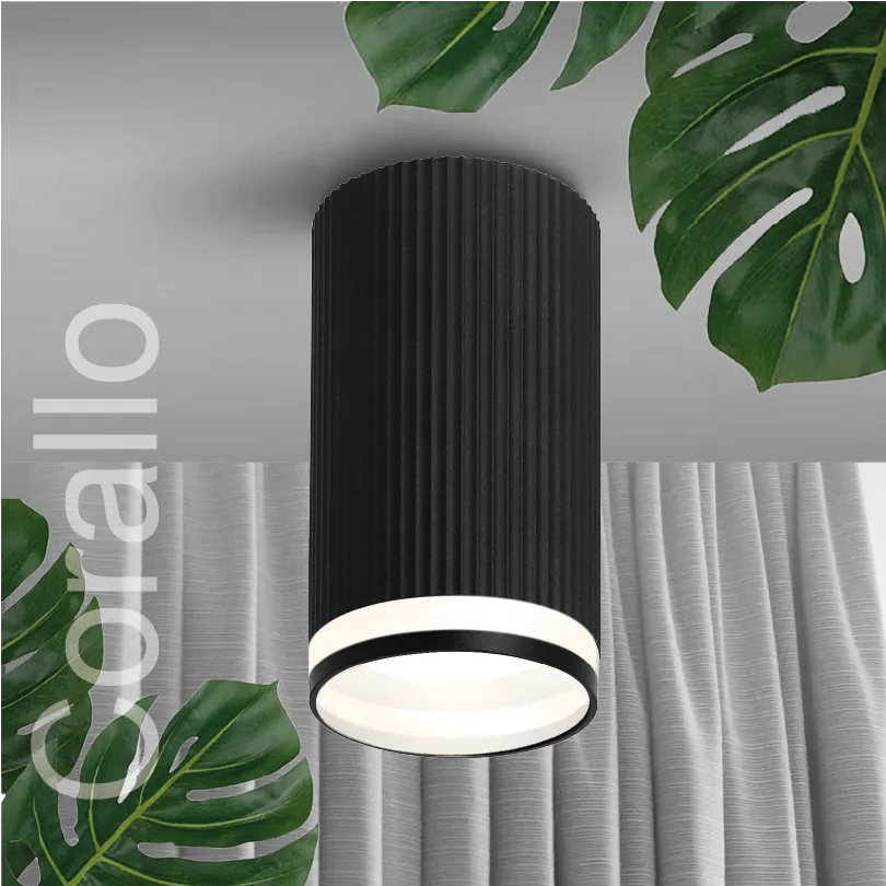 Светильник WOLTA WSL-GU10/03BL под лампу GU10 Черный