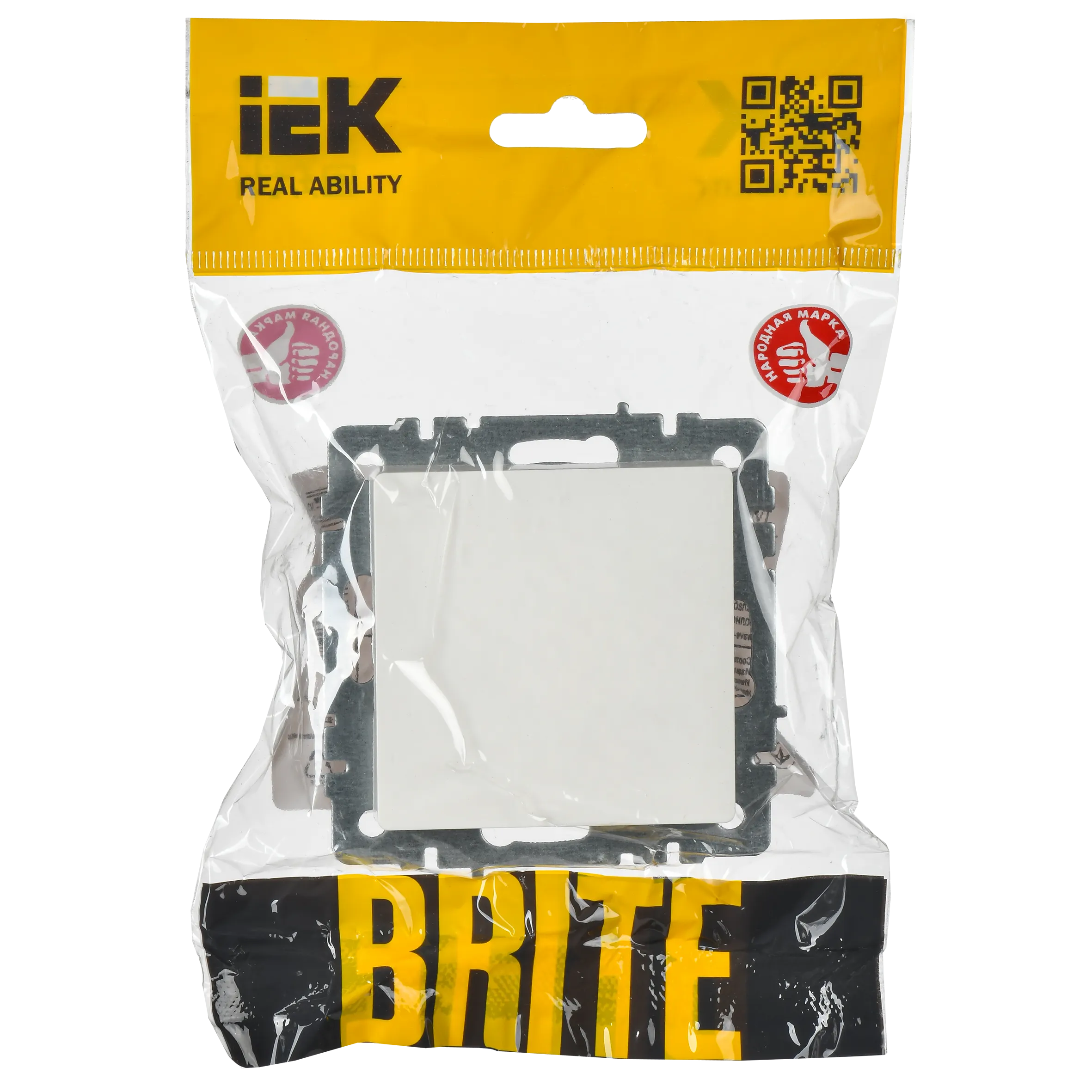 BRITE Вывод кабеля МВ10-БрБ белый IEK - Фото 7