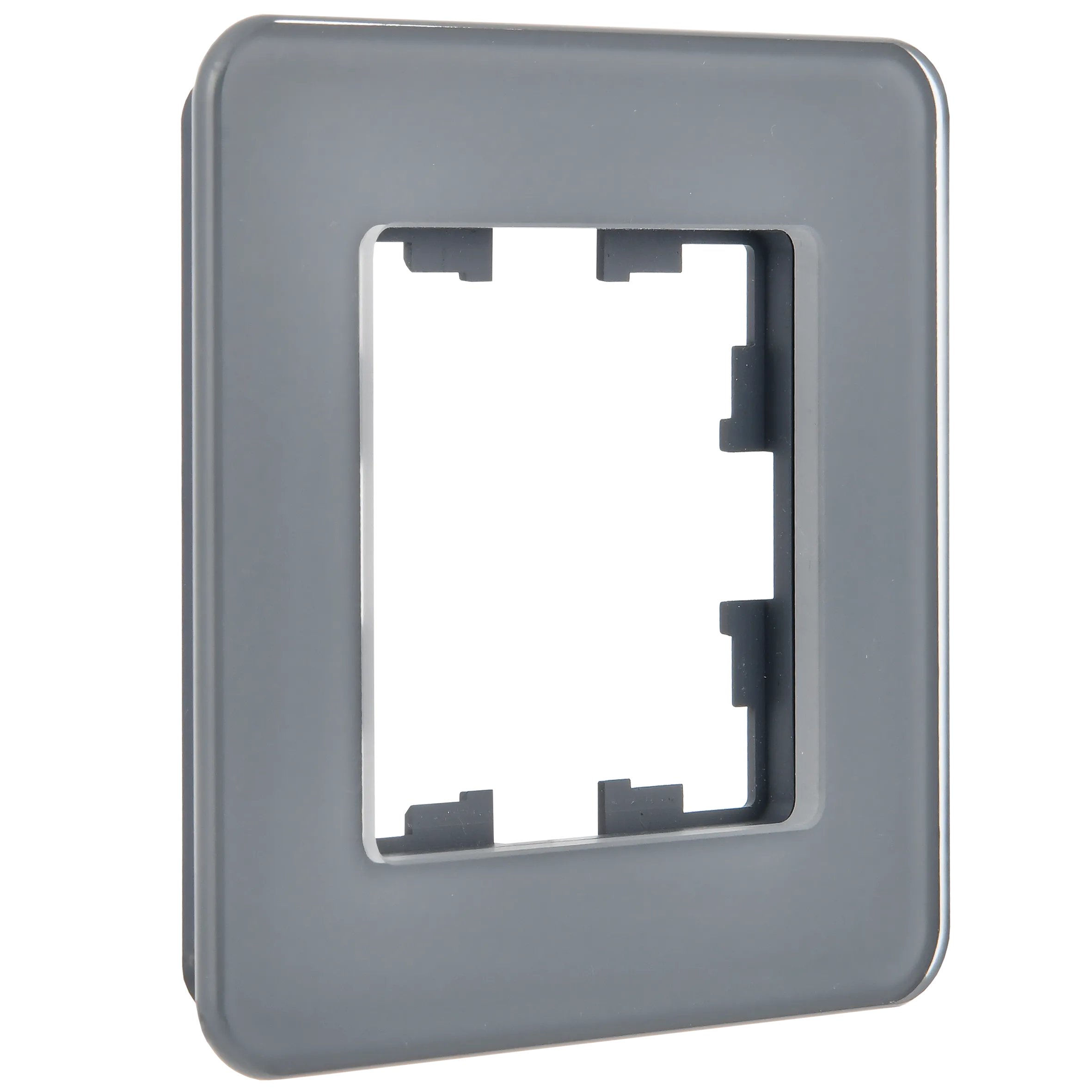 BRITE Рамка 1-местная РУ-1-2-Бр стекло графит RE IEK - Фото 7