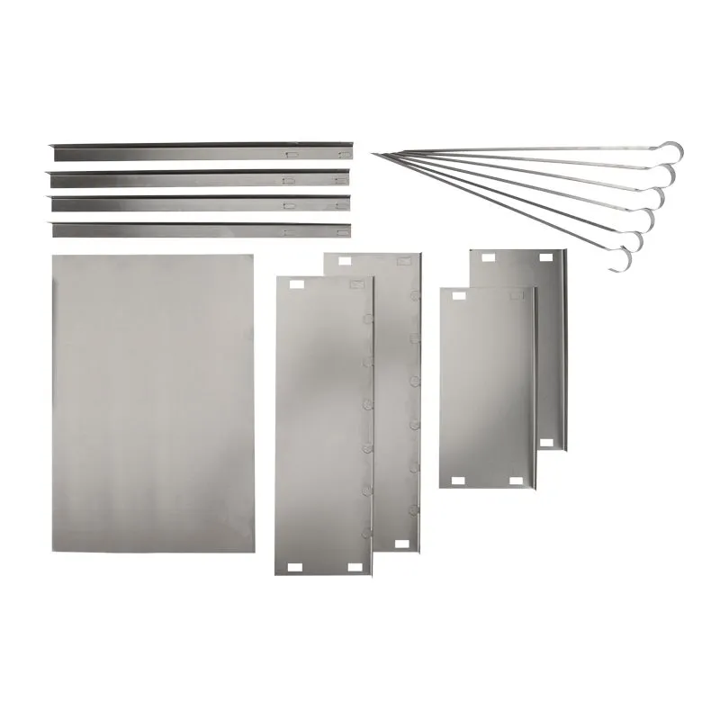 Мангал сборный походный 350х250х350мм, с 6 шампурами, в пленке СОКОЛ - Фото 3