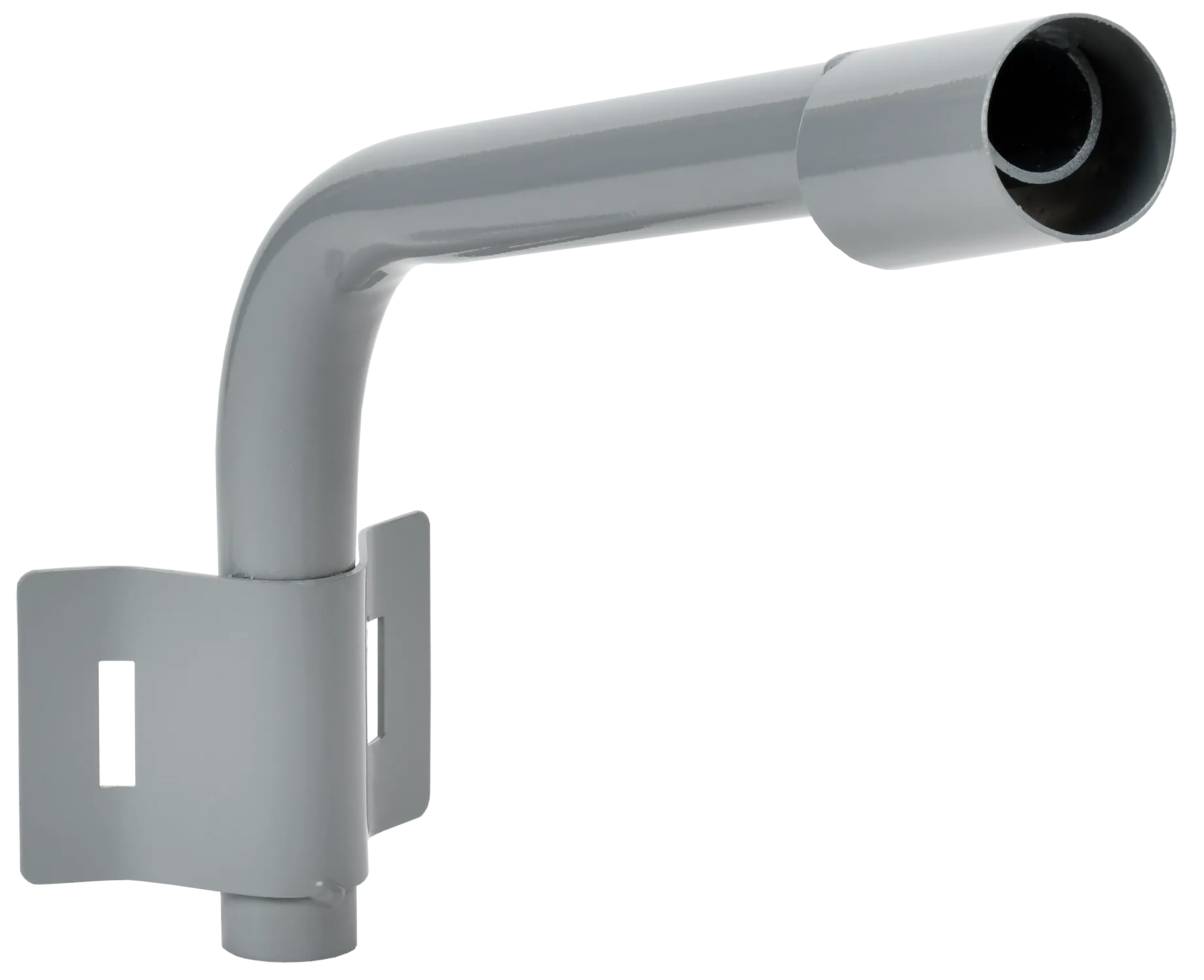 LIGHTING Кронштейн КР-1 D=48мм L=350мм под монтажную ленту 1 хомут серый IEK