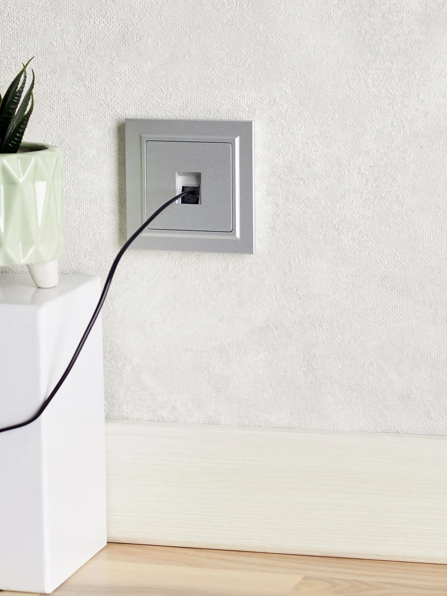 BRITE Розетка компьютерная RJ45 кат.5E РК10-БрА алюминий IEK - Фото 6