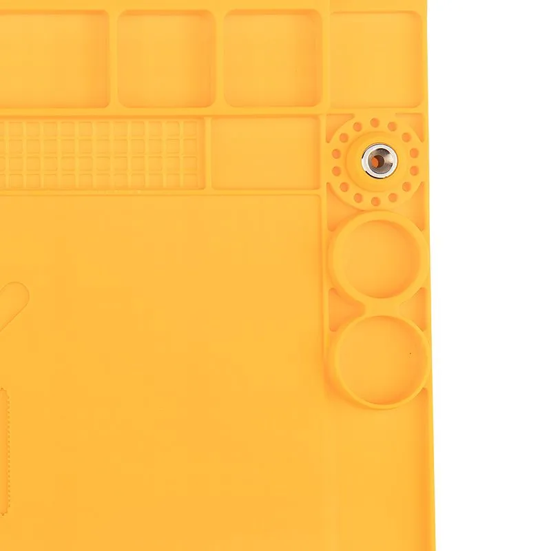 Коврик антистатический термостойкий 400х300х13 мм с отсеками под аксессуары - Фото 2