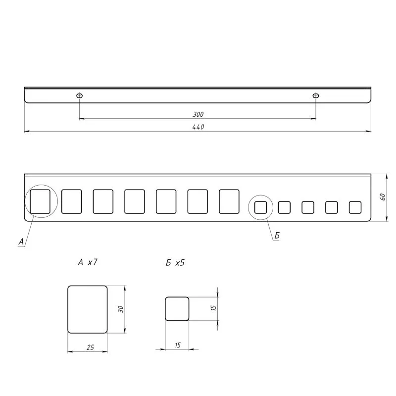 Держатель-органайзер для пассатижей, плоскогубцев или клещей, настенный, черный REXANT - Фото 4