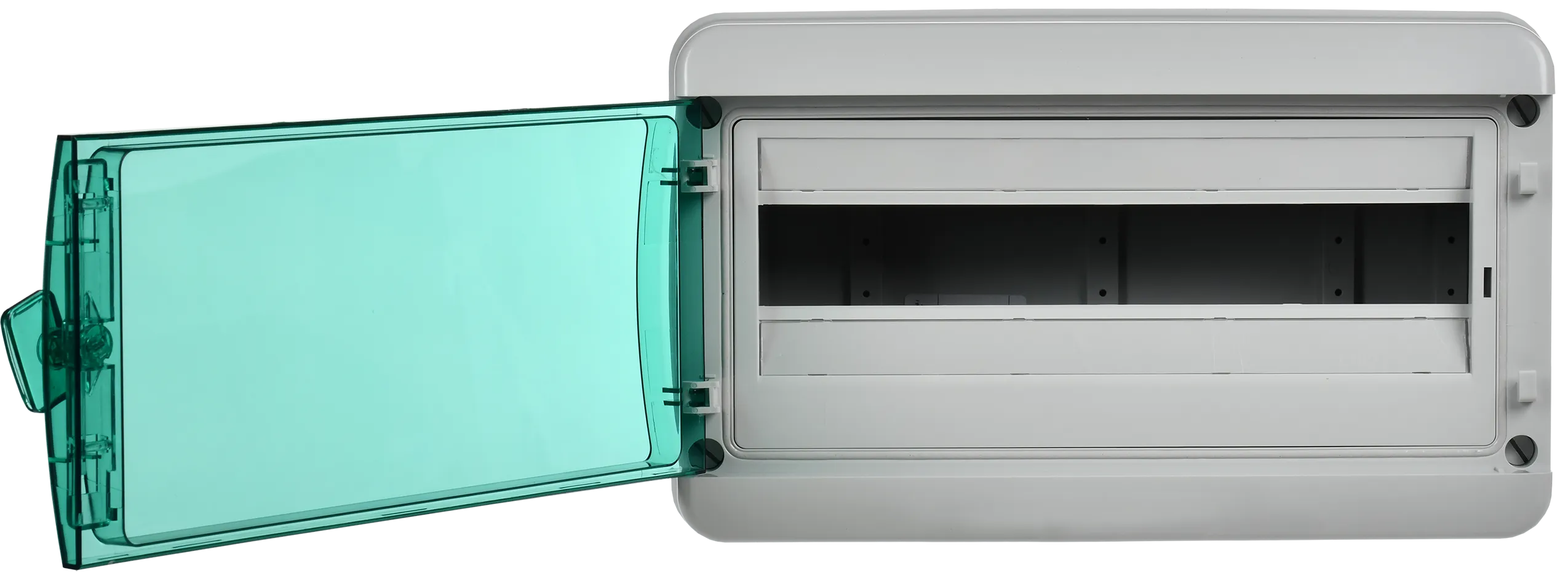 TEKFOR Корпус пластиковый КМПн-18 IP65 зеленая прозрачная дверь IEK - Фото 3