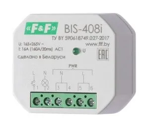 Реле импульсное BIS-408i (LED)