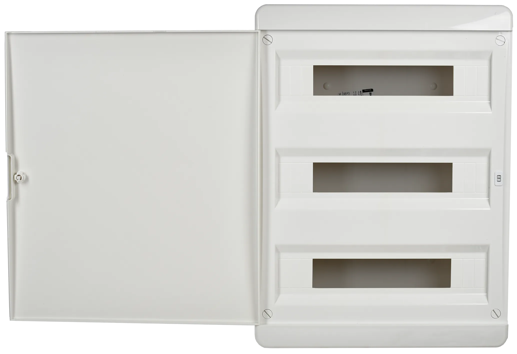 TEKFOR Корпус пластиковый ЩРВ-П-54 IP41 белая дверь IEK - Фото 6