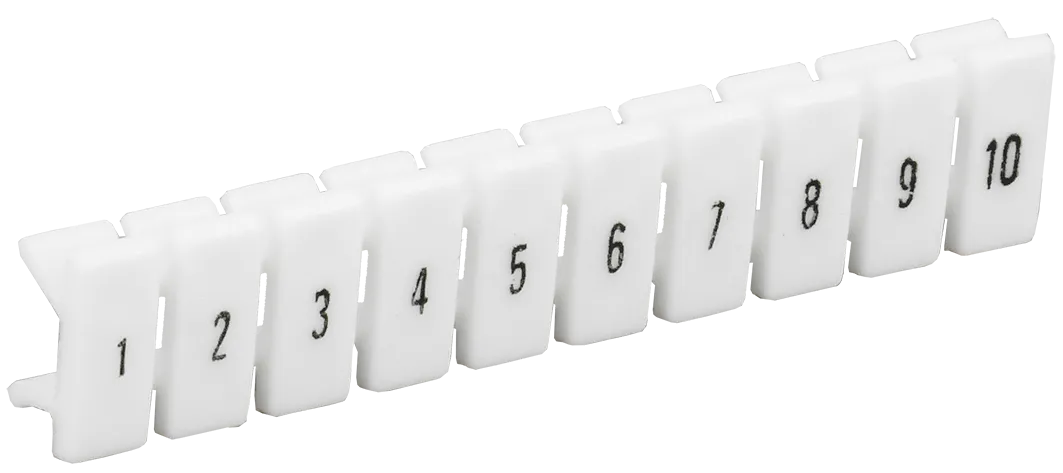 Маркеры для КПИ-1,5мм2 с нумерацией №№ 1-10 IEK