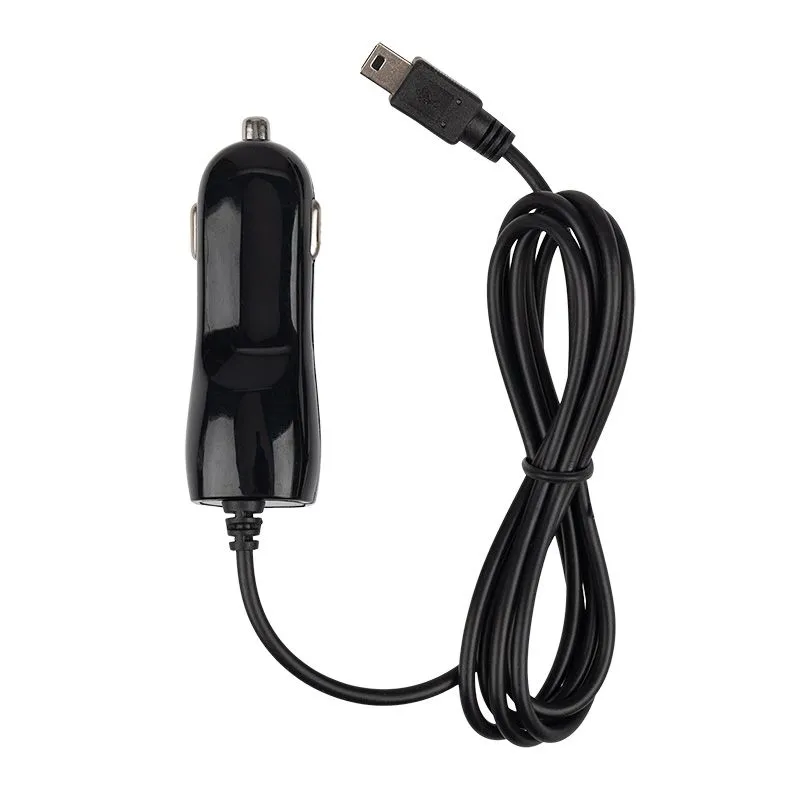 Автозарядка в прикуриватель microUSB (АЗУ) (5 V, 1000 mA) шнур прямой 1.2 м черная REXANT