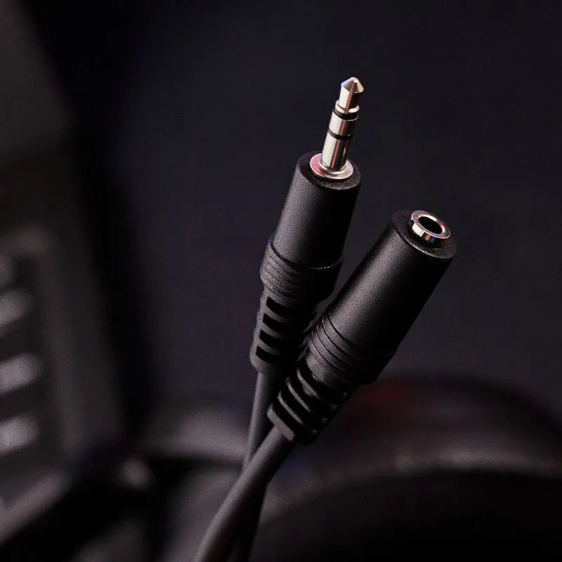 Шнур Стерео 3,5мм гнездо - Стерео 3,5мм штекер, 3м REXANT - Фото 5