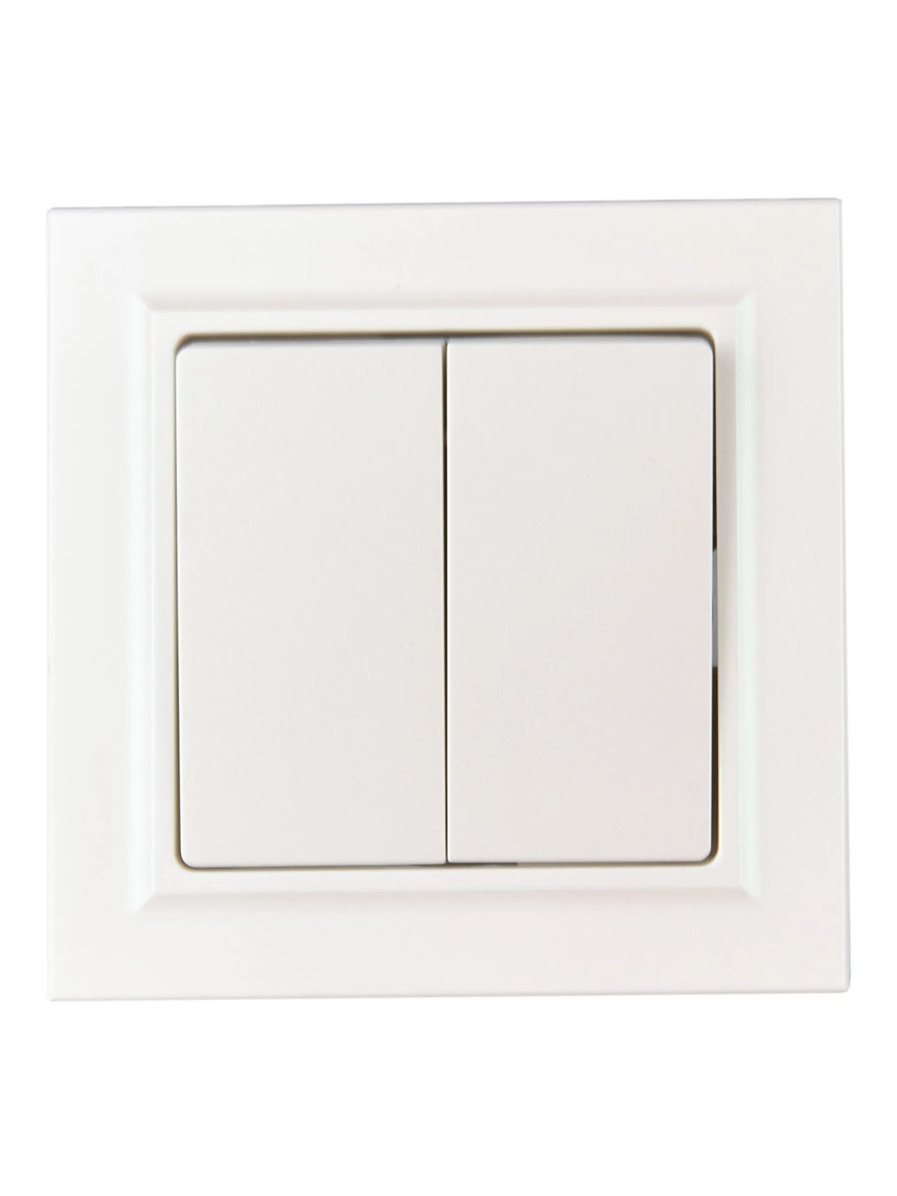 BRITE Выключатель 2-клавишный 10А в сборе ВСР10-2-0-БрЖ жемчуг IEK - Фото 7