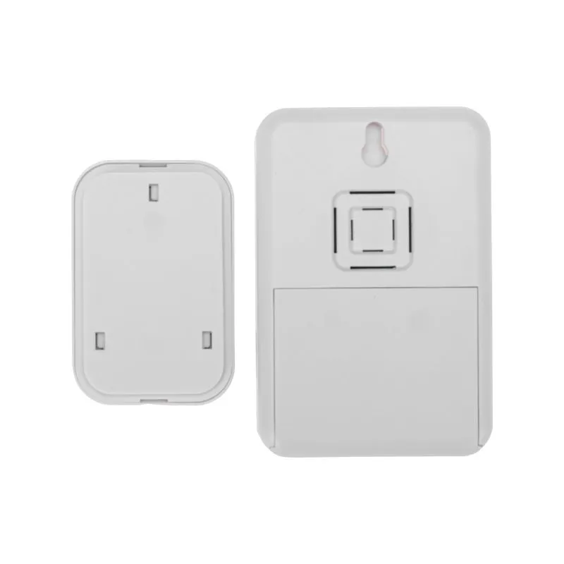 Беспроводной дверной звонок c цифровым кодированием переливающийся 38 мелодий 150м IP44 (белый/красный) REXANT - Фото 3