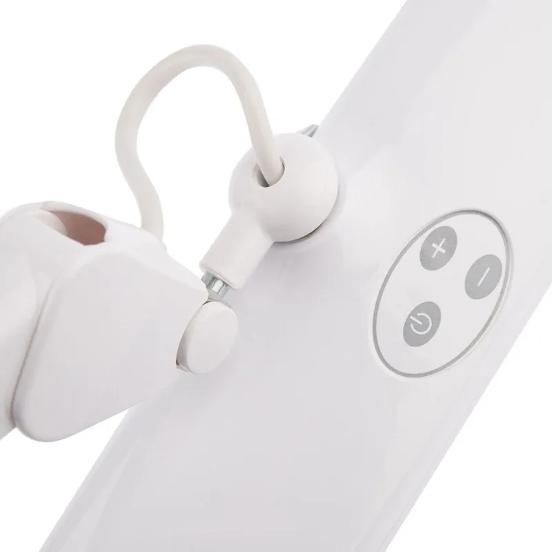 Лампа настольная бестеневая, струбцина, ECO light, 84 SMD LED, сенсорный диммер, белая REXANT - Фото 4