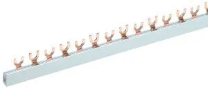 Шина соединительная типа FORK (вилка) 2Р 63А (1м) IEK YNS11-2-063