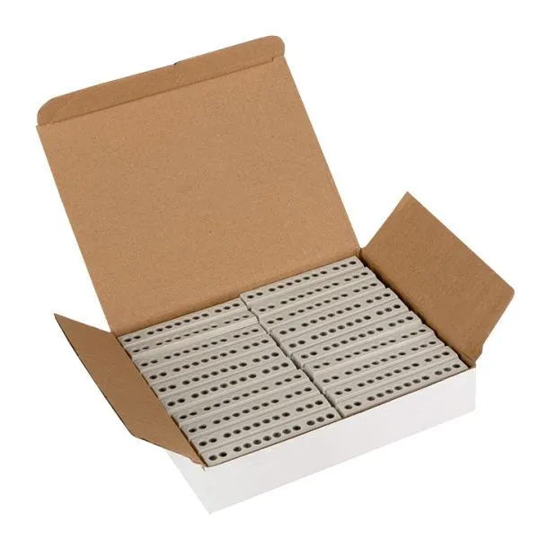 Шина "фаза" L (6x9мм) 12 отв. латунь серый изолир. корп. на DIN-рейку EKF - Фото 7