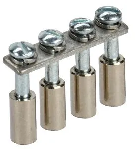 Перемычка в сборе для колодки клеммной CTS 4мм2 4PIN IEK YCT10-00-K03-004-A-4P