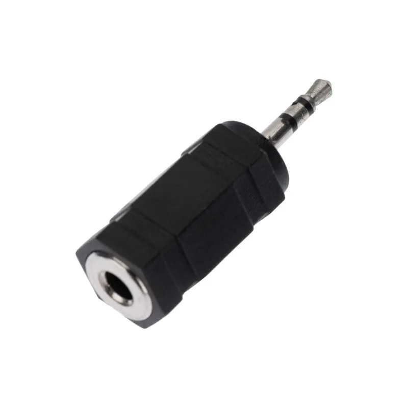 Переходник 2,5мм стерео штекер - 3,5мм стерео гнездо, пластик REXANT - Фото 2