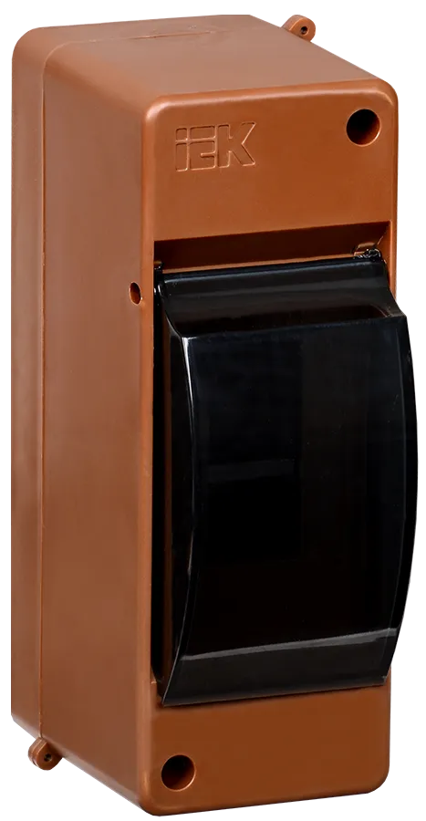 KREPTA 3 Корпус пластиковый КМПн 2/2 IP30 дуб IEK