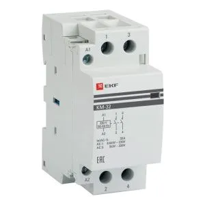 КМ 32А 4NО (3 мод.) 24В АС EKF km-3-32-40-24v