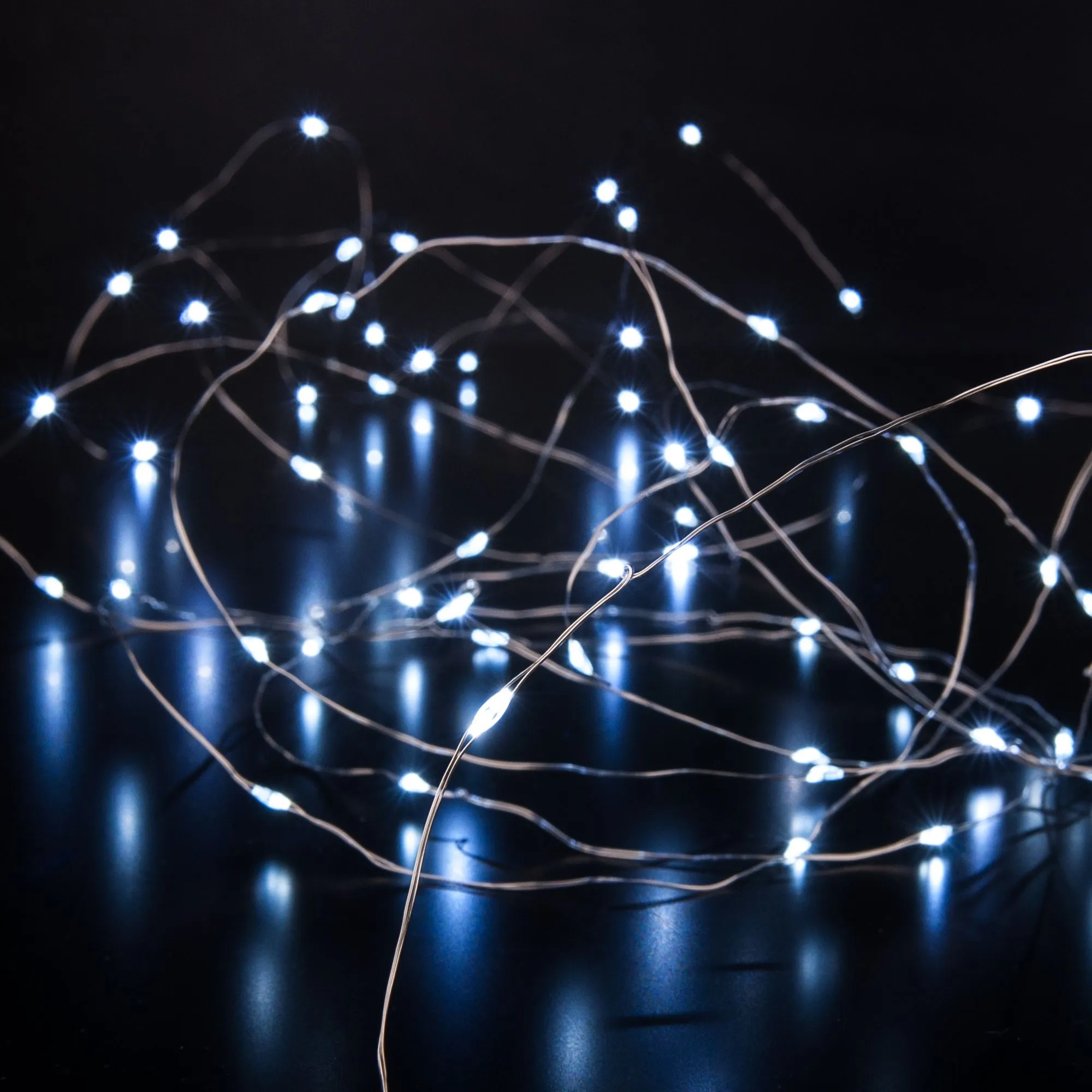 Гирлянда нить "Роса" белый 5м IP20 400-007 Elektrostandard Eurosvet - Фото 4