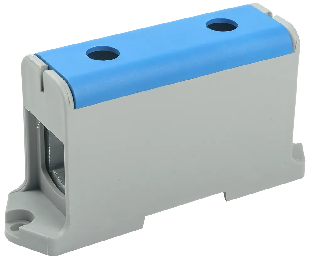 Клемма вводная силовая КВС 35-240мм2 синяя IEK