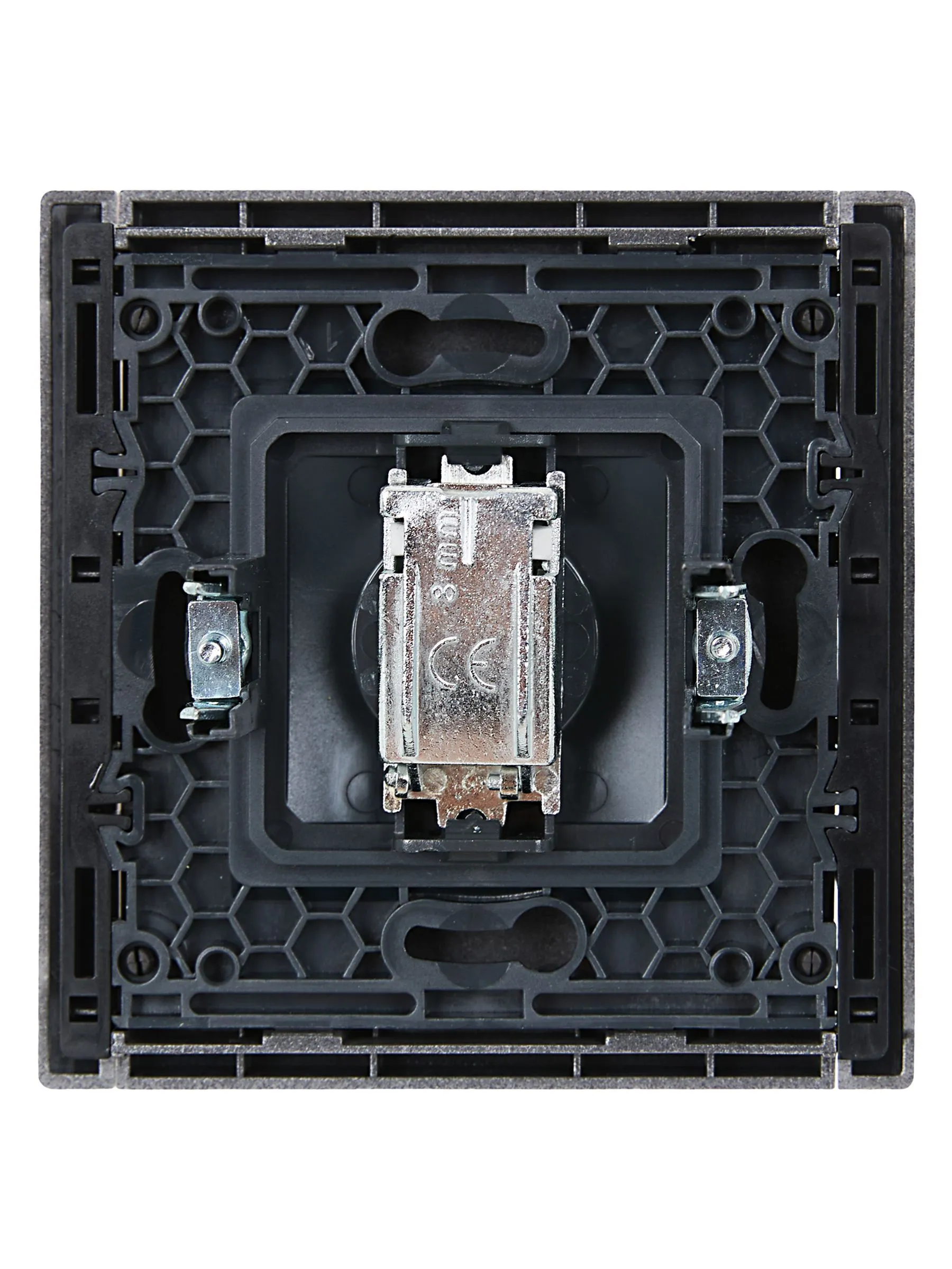 FORTE&PIANO Розетка TV оконечная FP528 сталь IEK - Фото 3