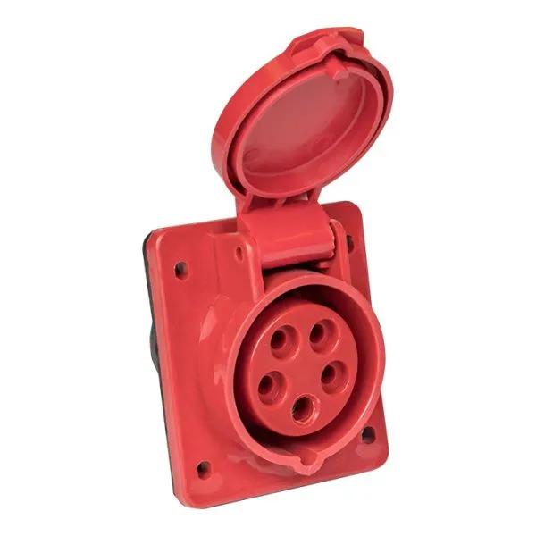 Роз. стац. внутр. 415 3Р+РЕ+N 16А 380В IP44 EKF - Фото 2