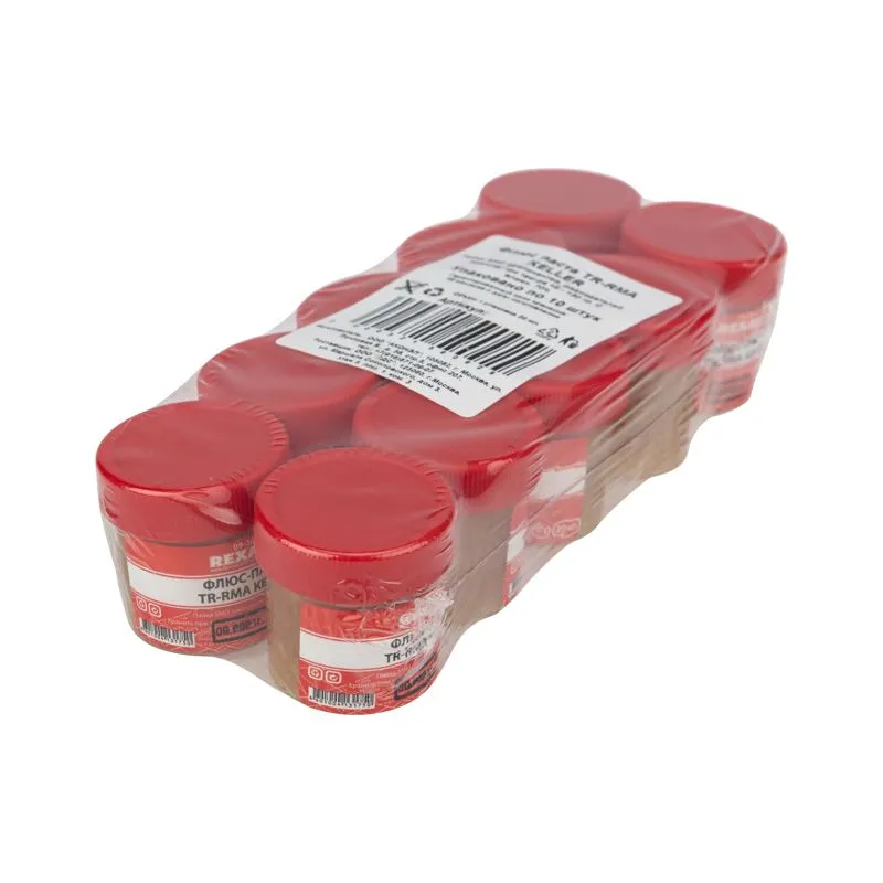 Флюс для пайки, паста TR-RMA KELLER, 20мл, банка REXANT - Фото 5