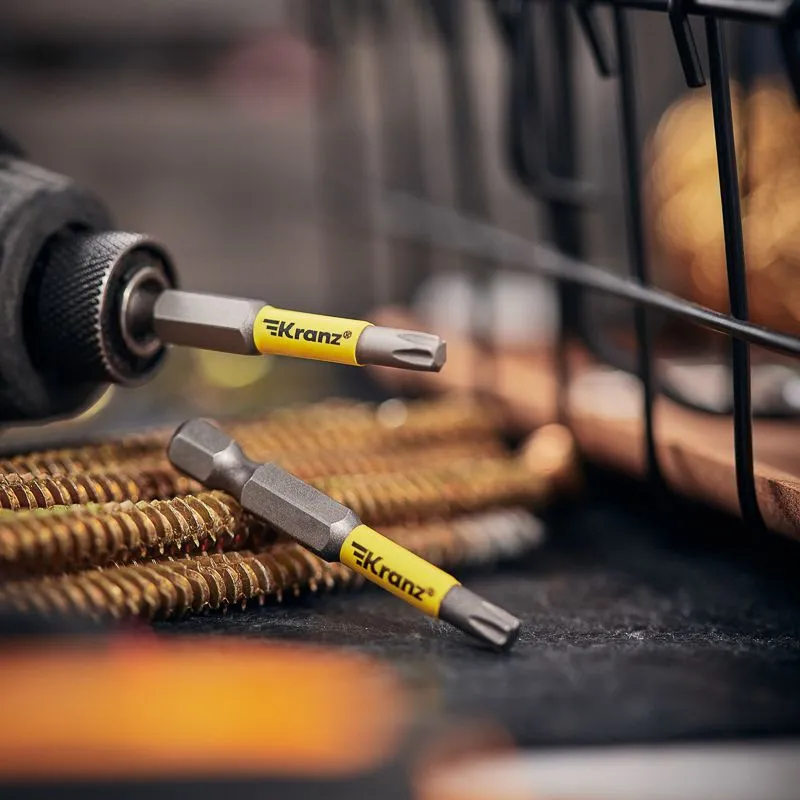 Бита для шуруповерта Torx T25х50 мм (2 шт./уп.) Kranz - Фото 2