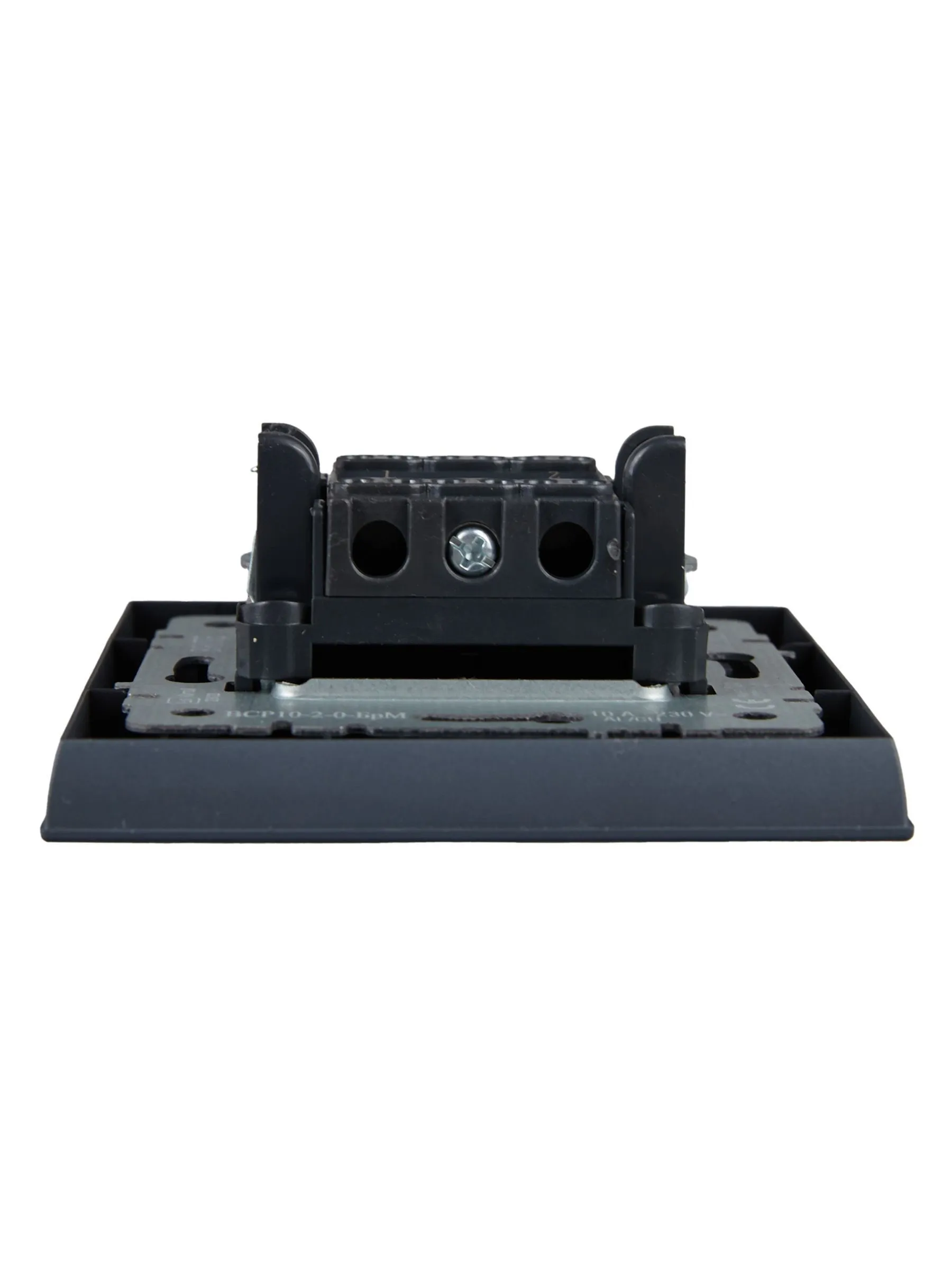 BRITE Выключатель 2-клавишный 10А в сборе ВСР10-2-0-БрМ маренго IEK - Фото 5