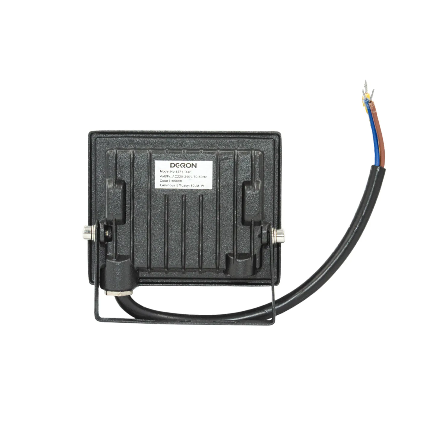 Прожектор светодиодный 10Вт, 800лм, 6500K, черный, IP65  - Фото 13