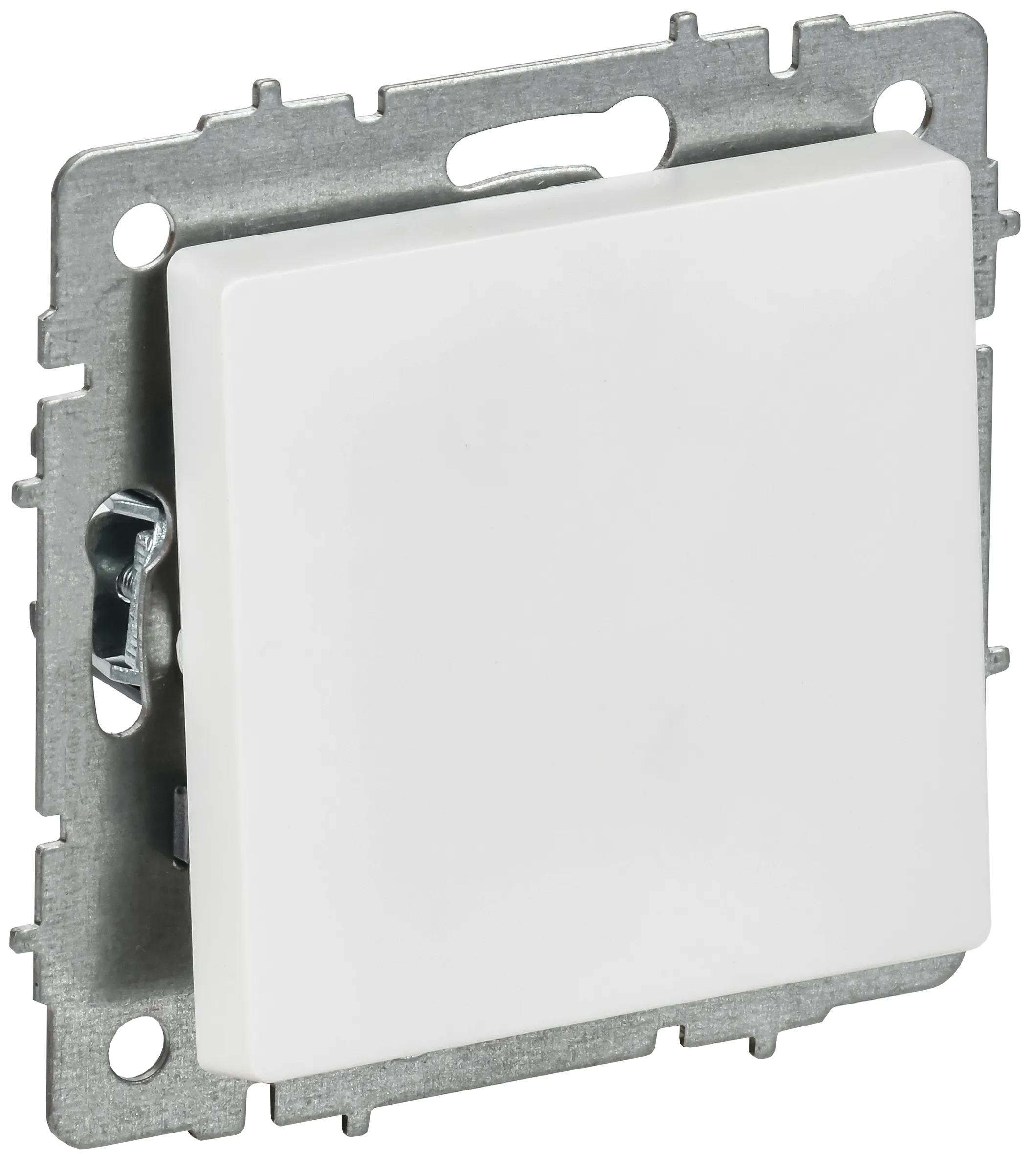 BRITE Выключатель 1-клавишный перекрестный 10А ВС10-1-3-БрАБ арктический белый IEK