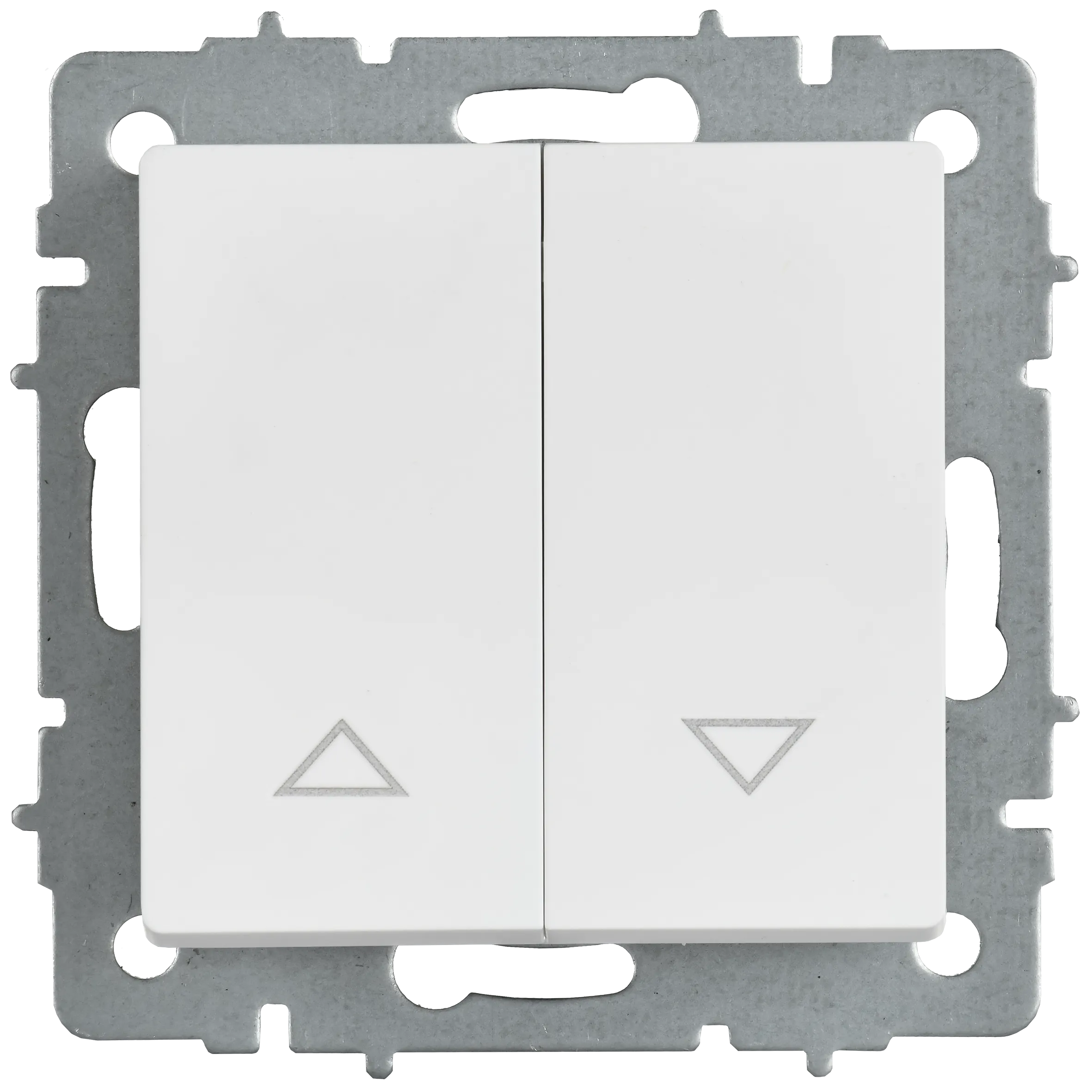 BRITE Выключатель жалюзи 10А ВС10-1-5-БрАБ арктический белый IEK - Фото 6