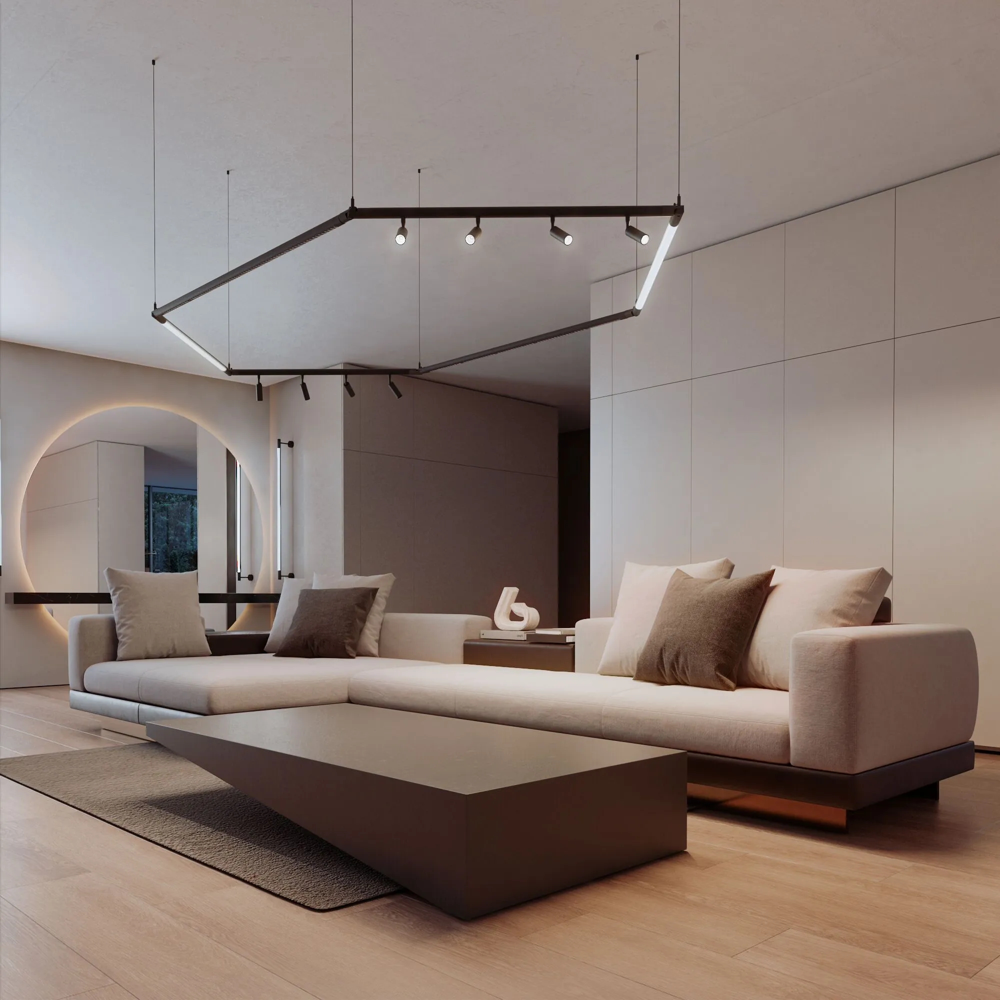 Module System Трековый светильник 18W 3000K (черный) 85177/01  - Фото 3