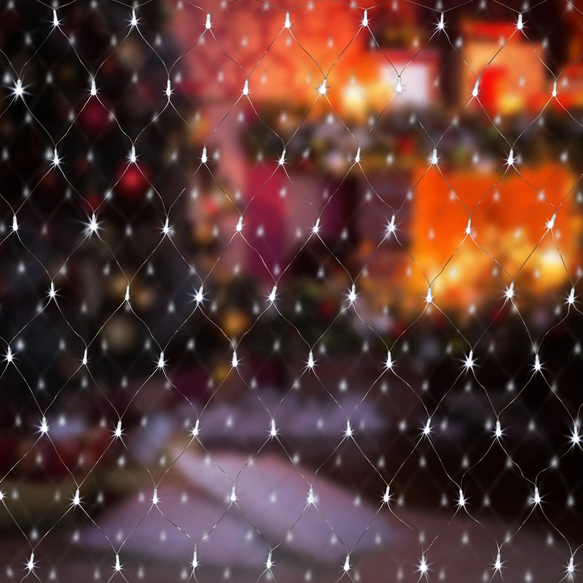 Праздничная гирлянда сеть белый 1,5*1,5м IP20 300-001 Elektrostandard Eurosvet